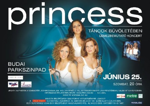Princess - Közeledik a hercegnők budapesti nagykoncertje