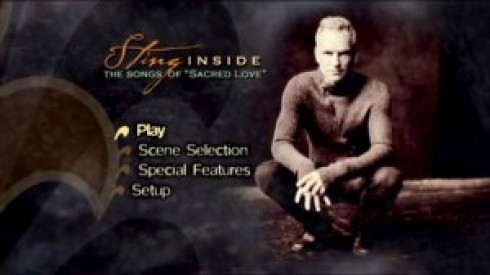 Sting - Sting: Inside The Songs Of Sacred Love – a Sacred Love DVD-n is