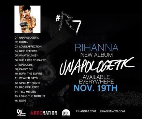 Rihanna - Rihanna kedvenc száma a 7-es