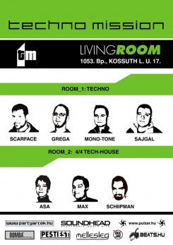 Living Room - Techno-veszély Budapesten